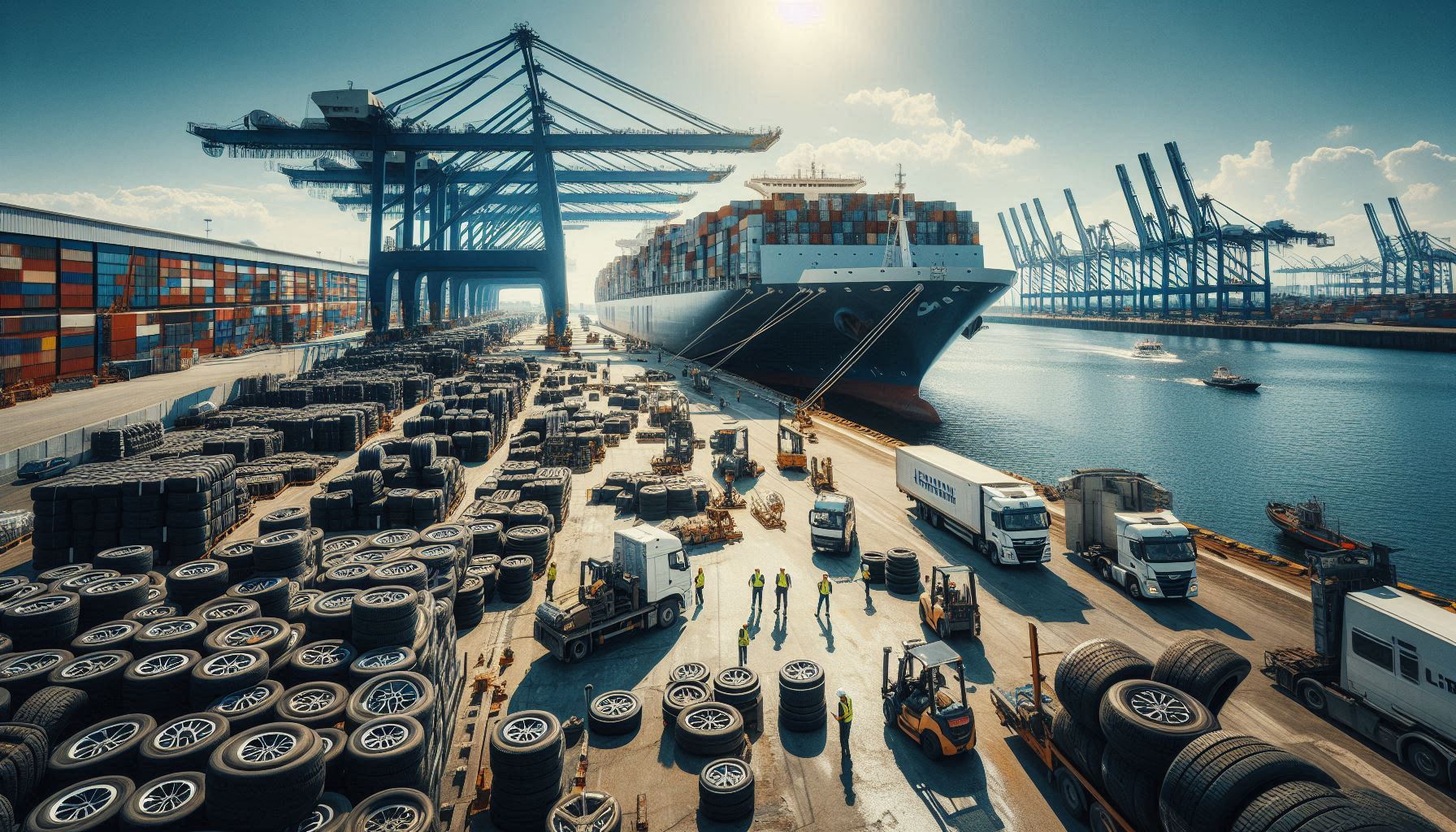 واردات لاستیک خودرو