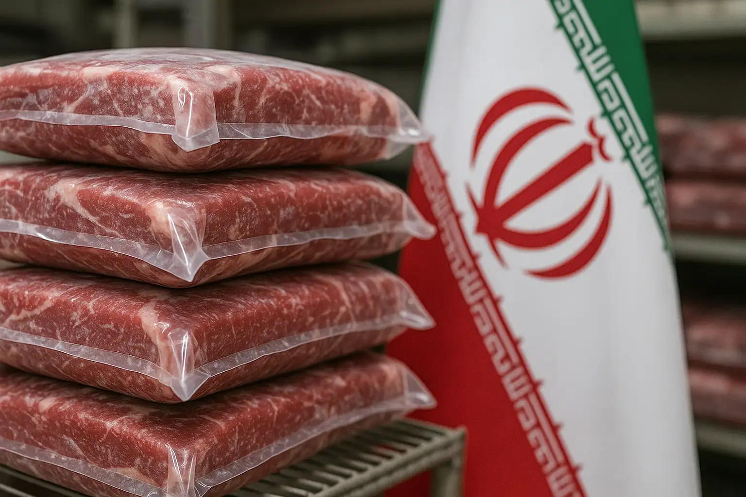 واردکننده گوشت منجمد به ایران