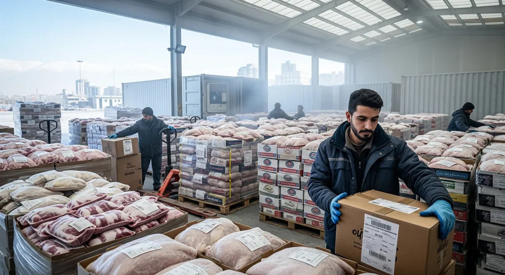  مقایسه کیفیت گوشت منجمد برزیلی و روسی