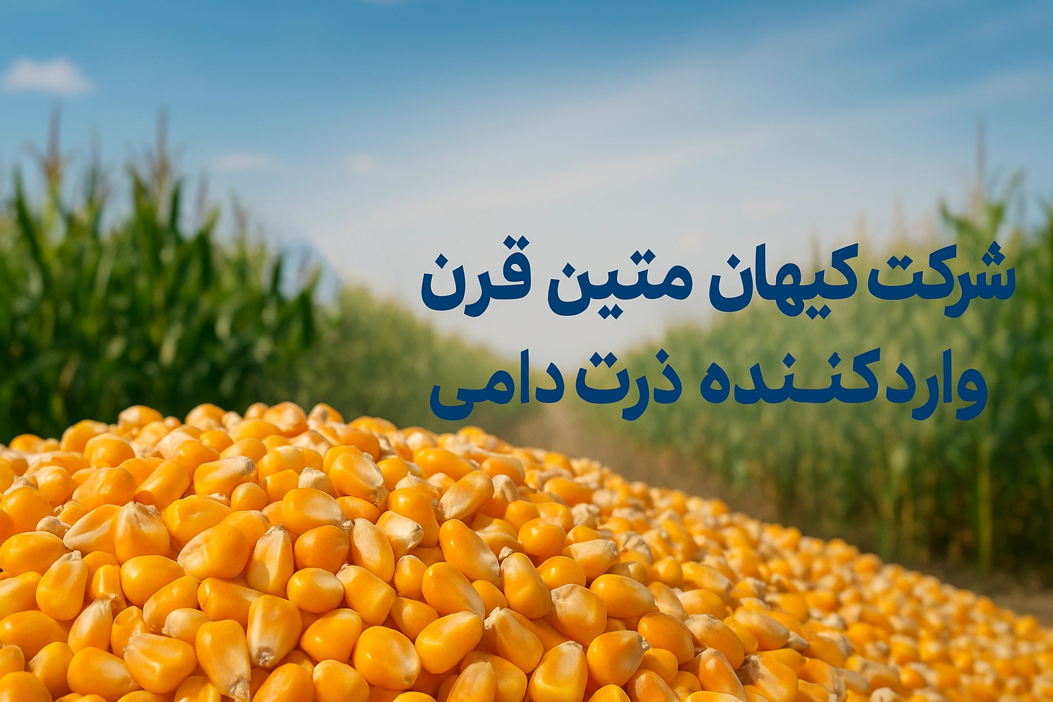 شرکت کیهان متین قرن، واردکننده ذرت دامی 