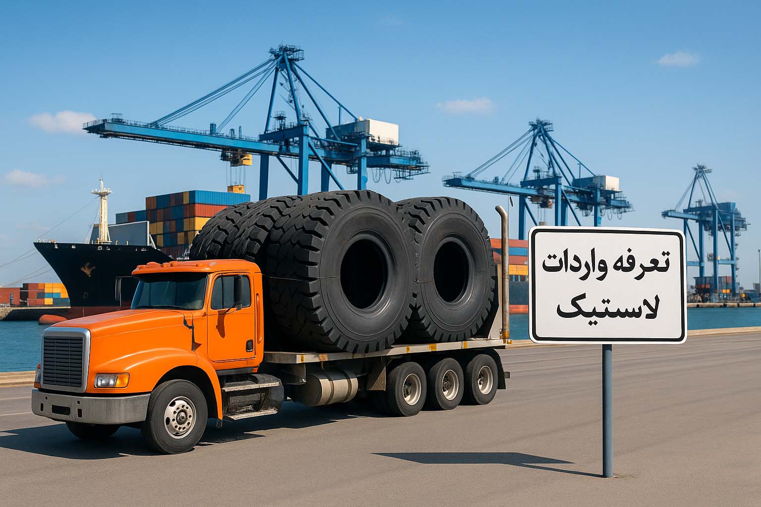 تعرفه واردات لاستیک