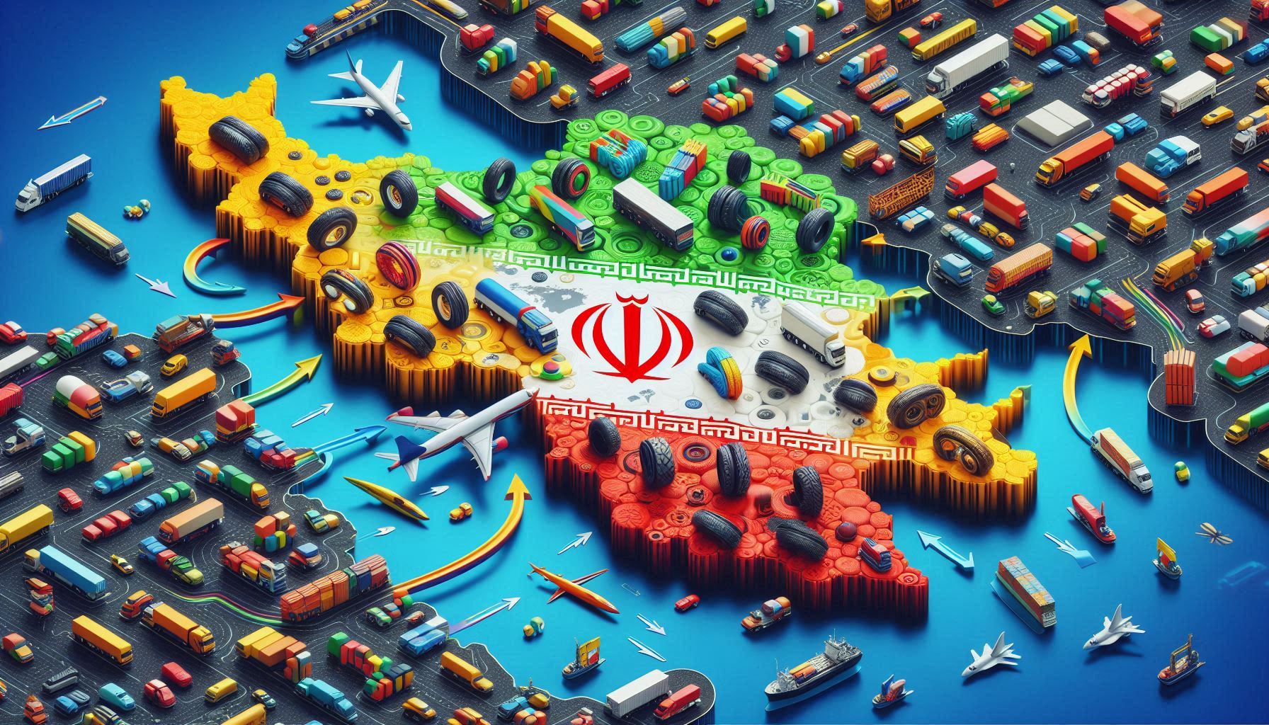 مهم‌ترین کشورهای صادرکننده لاستیک به ایران