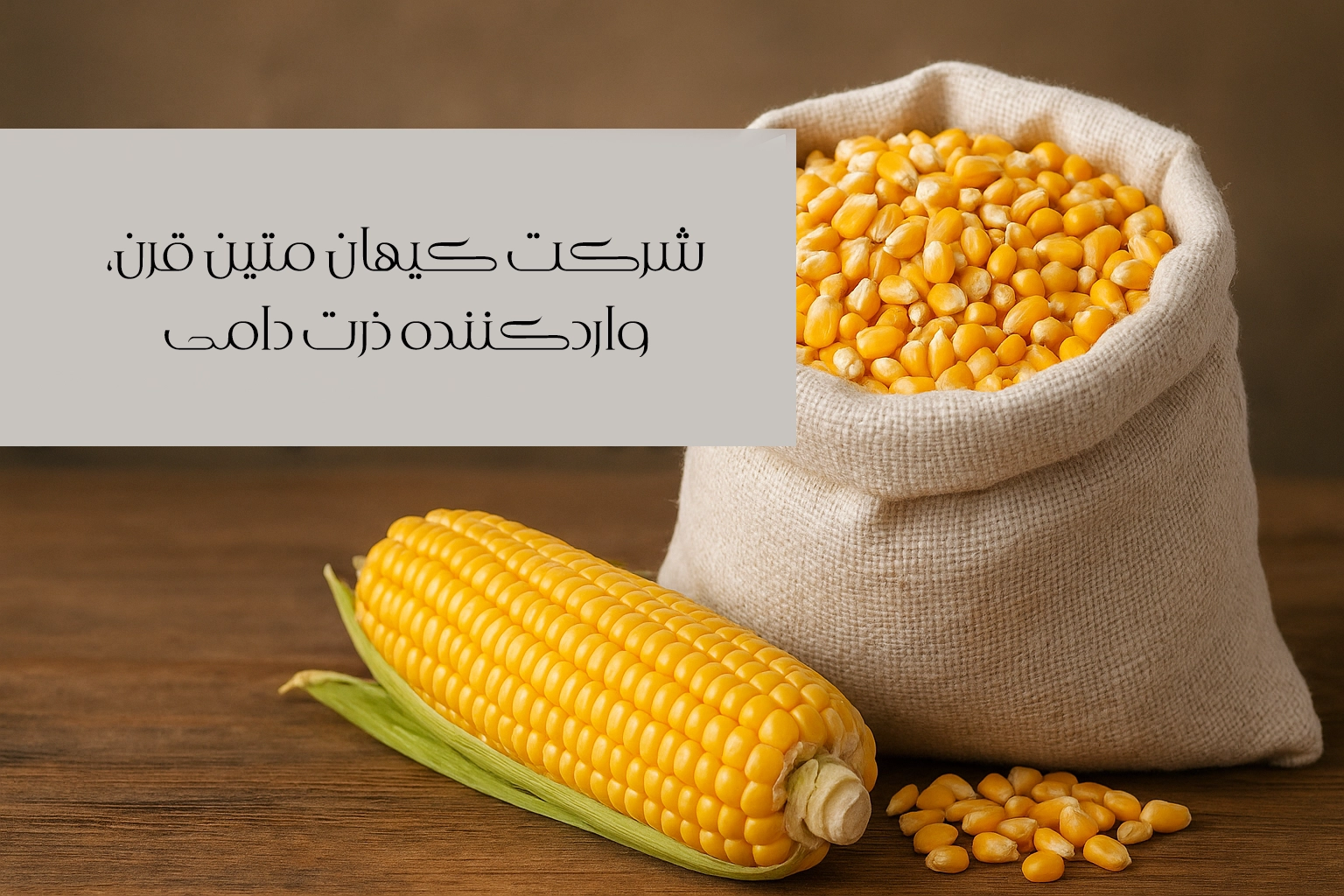 شرکت کیهان متین قرن، واردکننده ذرت دامی